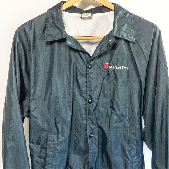 Vintage Market Day Lined Windbreaker Sz 2XL - Picture 2 of 8